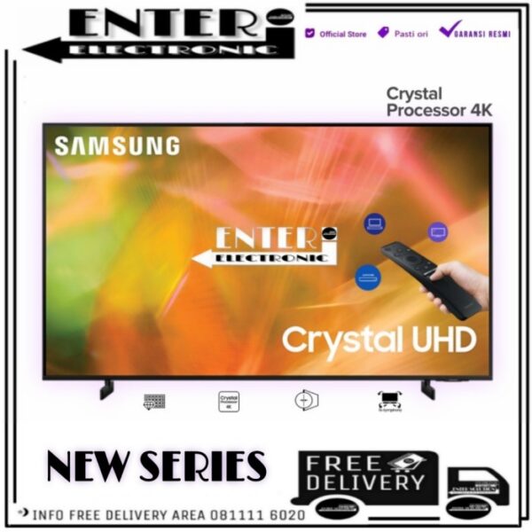 SAMSUNG LED UA50AU8000 SMART TV LED 50 INCH CRYSTAL UHD 4K 50AU8000