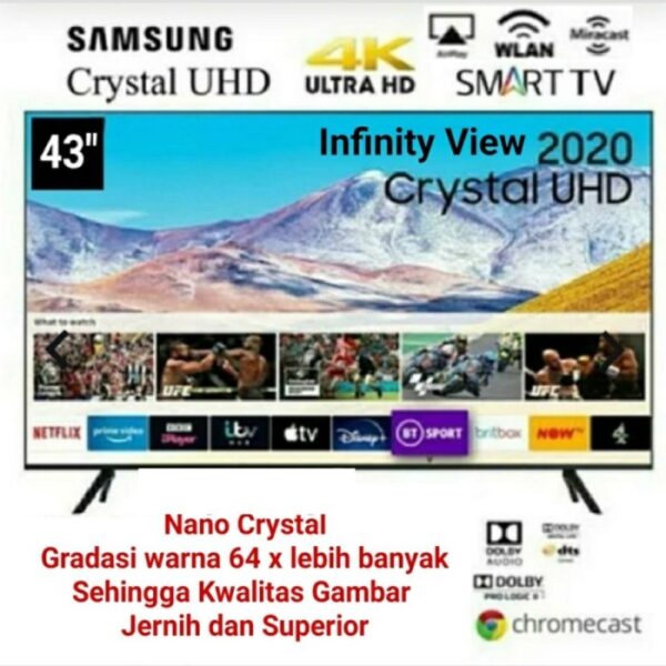 LED SAMSUNG 43 Inch UHD SMART TV 4K 43 tu6900