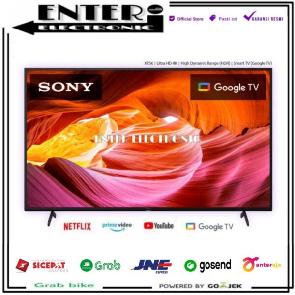 SONY KD55X75K SMART ANDROID TV 55 INCH 4K GOOGLE TV KD 55X75 55X75K