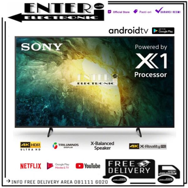 SONY KD55X7500H SMART TV LED 55 INCH ANDROIDTV 4K 55X7500H KD55X7500